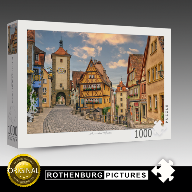 Original Rothenburg Puzzle | Das Plönlein Original Rothenburg Puzzle | Das Plönlein