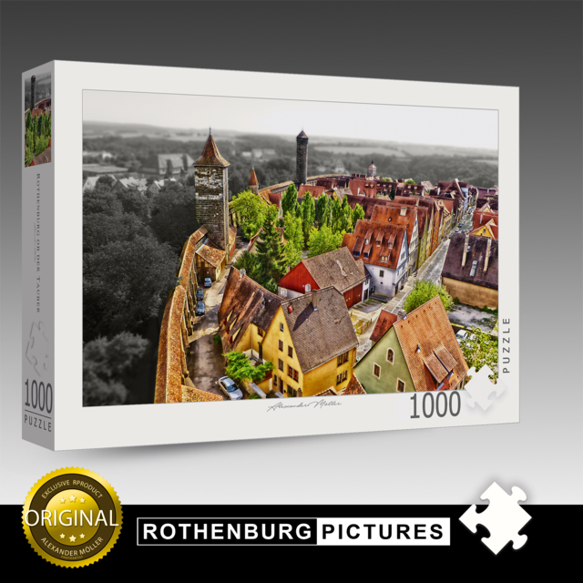 Original Rothenburg Puzzle | Rothenburg von oben Original Rothenburg Puzzle | Rothenburg von oben