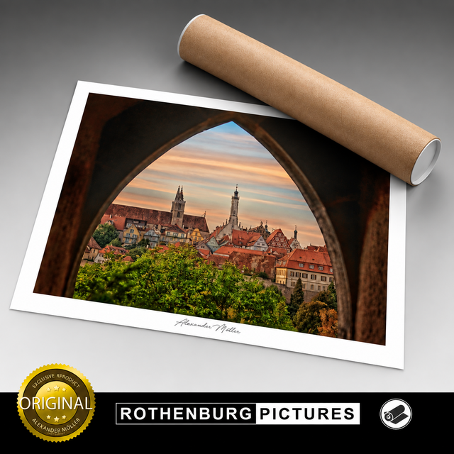 Original Rothenburg Print | Ausblick