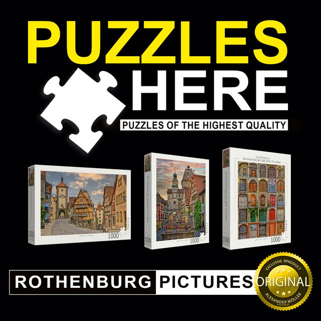 Original Rothenburg Jigsaw Puzzles | ROTHENBURG PICTURES Original Rothenburg Jigsaw Puzzles | ROTHENBURG PICTURES