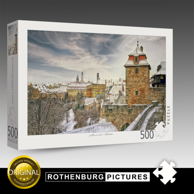 Original Rothenburg Puzzle | Im Winter Original Rothenburg Puzzle | Im Winter