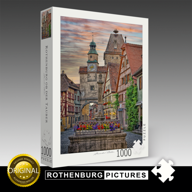 Original Rothenburg Puzzle | Markusturm Original Rothenburg Puzzle | Markusturm