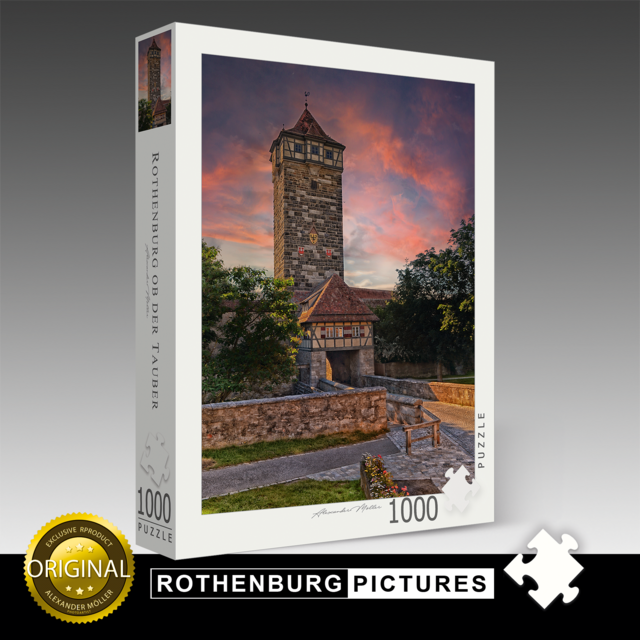 Original Rothenburg Puzzle | Rödertor Original Rothenburg Puzzle | Rödertor