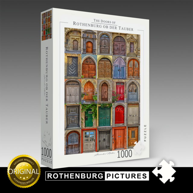 Original Rothenburg Puzzle | The Doors of Rothenburg ob der Tauber Original Rothenburg Puzzle | The Doors of Rothenburg ob der Tauber
