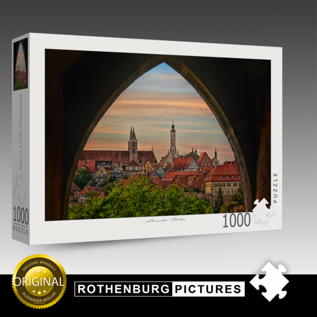 Original Rothenburg Puzzle | Ausblick Original Rothenburg Puzzle | Ausblick