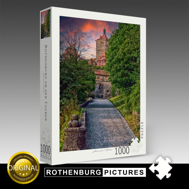 Original Rothenburg Puzzle | Kobolzeller Steige Original Rothenburg Puzzle | Kobolzeller Steige