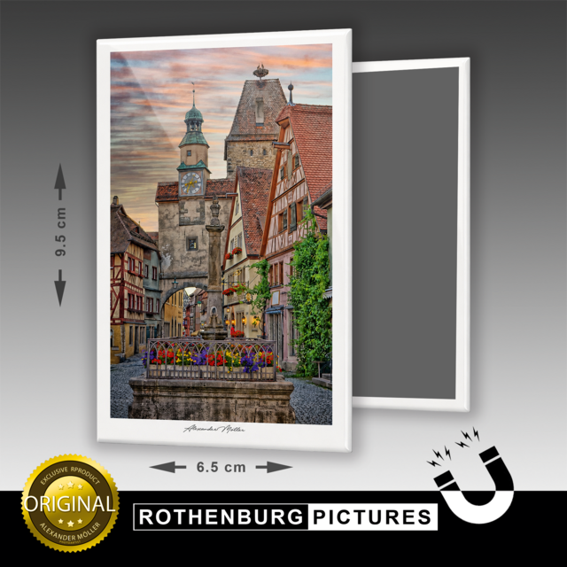 Original Rothenburg Magnet- Markusturm | ROTHENBURG PICTURES Original Rothenburg Magnet- Markusturm | ROTHENBURG PICTURES