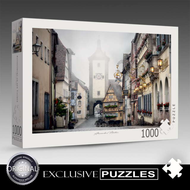 Original Rothenburg Puzzle | Plönlein im Nebel