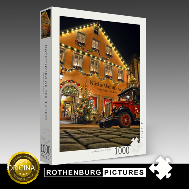 Original Rothenburg Puzzle | Käthe Wohlfahrt Original Rothenburg Puzzle | Käthe Wohlfahrt