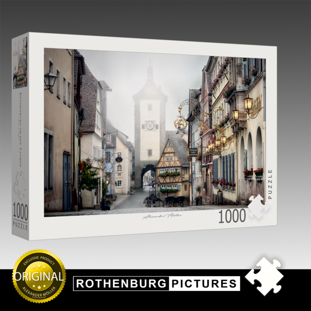 Original Rothenburg Puzzle | Plönlein im Nebel
