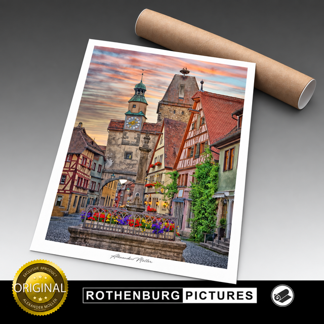 Original Rothenburg Print | Markusturm
