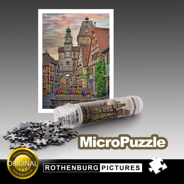 Original Rothenburg Micropuzzle - Markusturm | ROTHENBURG PICTURES Original Rothenburg Micropuzzle - Markusturm | ROTHENBURG PICTURES
