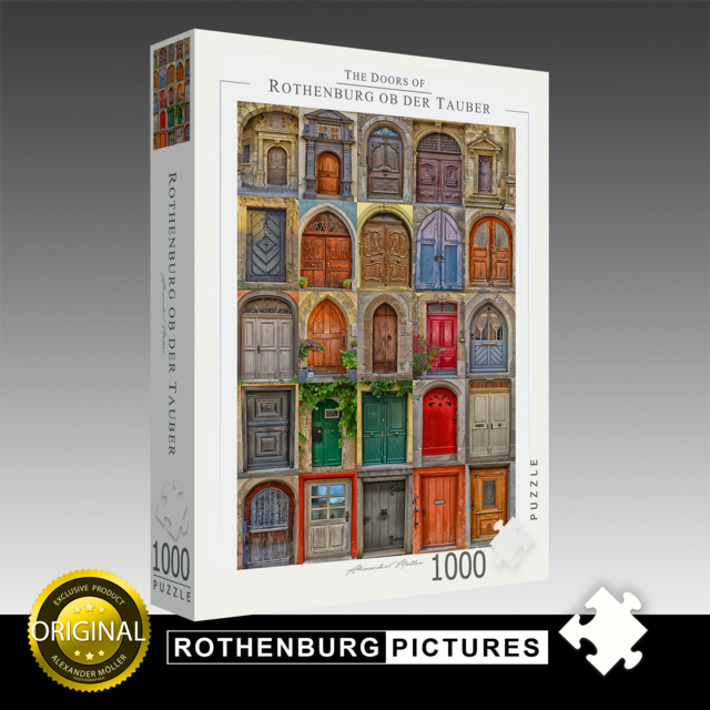 Original Rothenburg Puzzle | The Doors of Rothenburg ob der Tauber