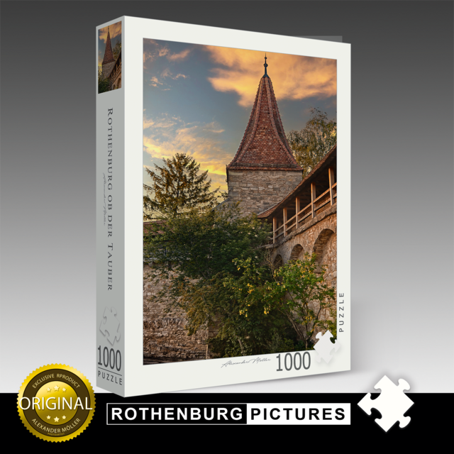 Original Rothenburg Puzzle | Kummereckturm Original Rothenburg Puzzle | Kummereckturm