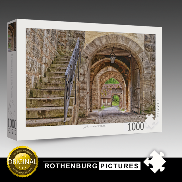 Original Rothenburg Puzzle | Kobolzeller Tor Original Rothenburg Puzzle | Kobolzeller Tor