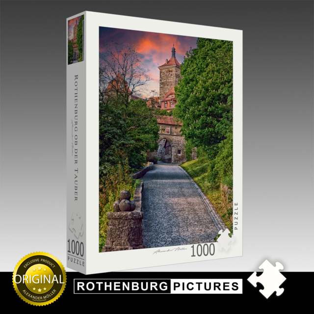 Original Rothenburg Puzzle | Kobolzeller Steige
