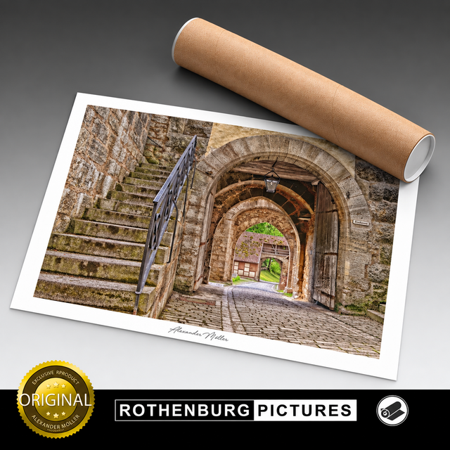Original Rothenburg Print | Kobolzeller Tor